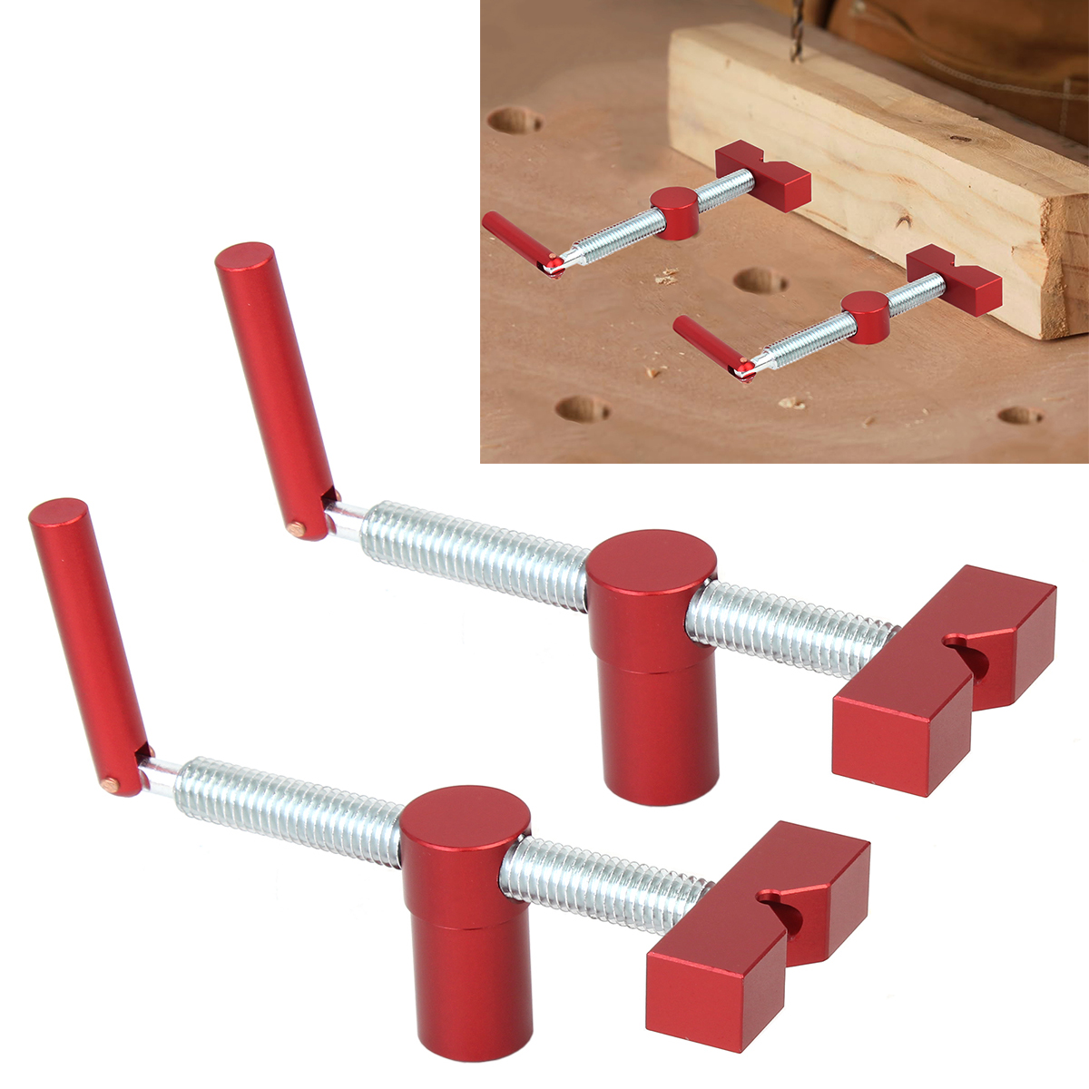 Woodworking Front Vise - Holzbank, Bremseinsätze für Hunde, Werkbank, schnelle