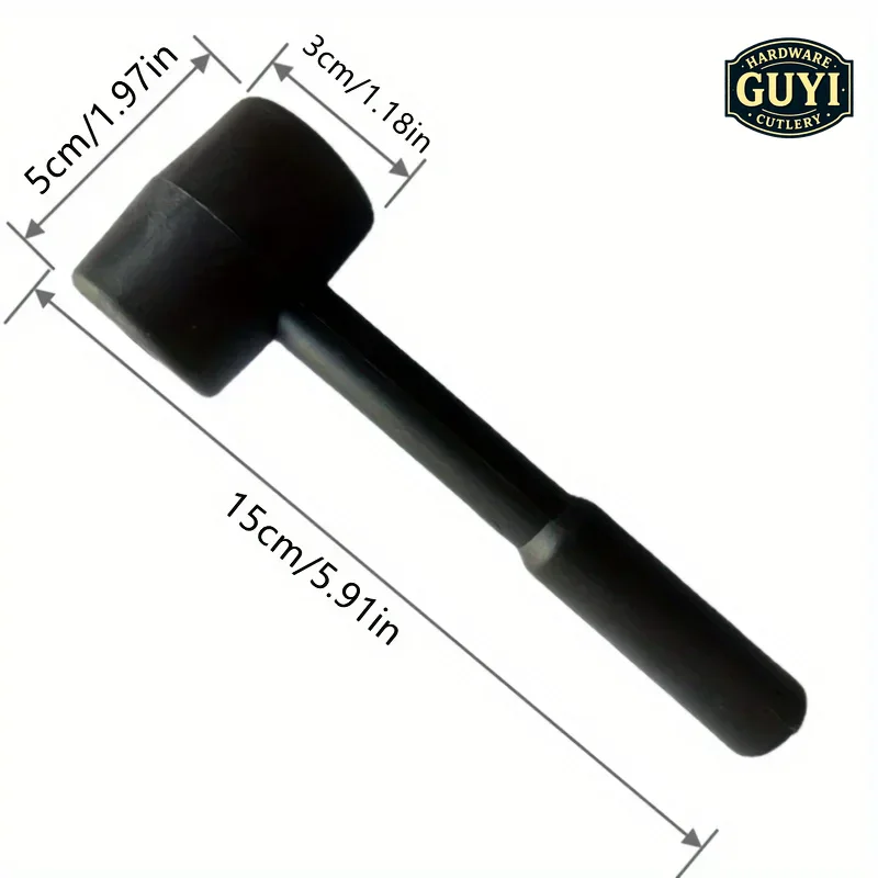 Woodworking Gift Ideas - Schwarzer Gummihammer - langlebiges und vielseitiges