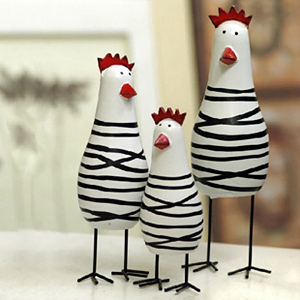 Wood Chisel Set - 3 Teile/satz Cartoon Carving Gemalt Huhn