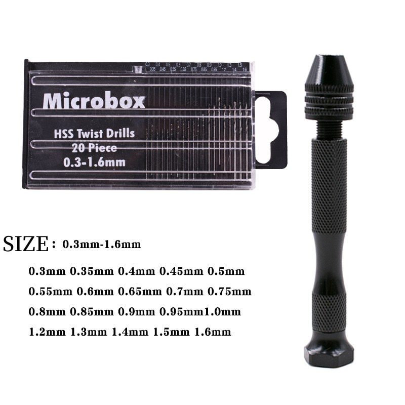 Woodworking Front Vise - Micro Mini Pin Vise Handbohrer Twist