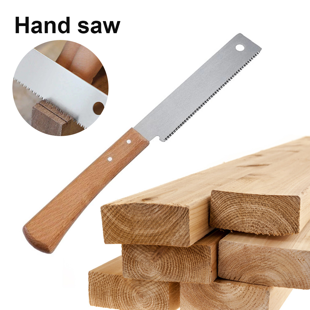 Woodworking In Japanese - Handsäge im japanischen Stil, einseitiger Holzgriff,