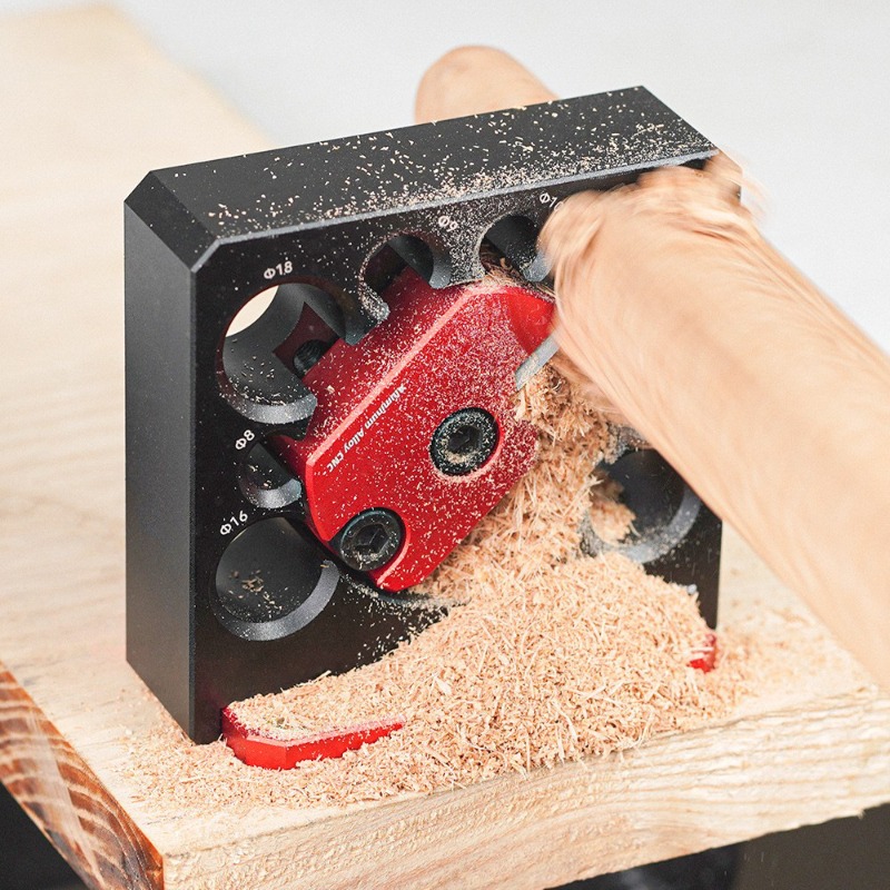 Woodworking Jig - Elektrischer Bohrer zur Herstellung von Rundstäben,