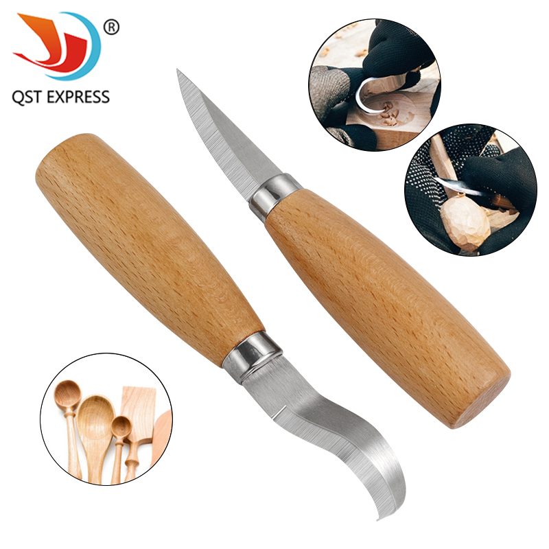 Woodworking Manufacturing - Edelstahl Eisen Carving Messer Buche Holz