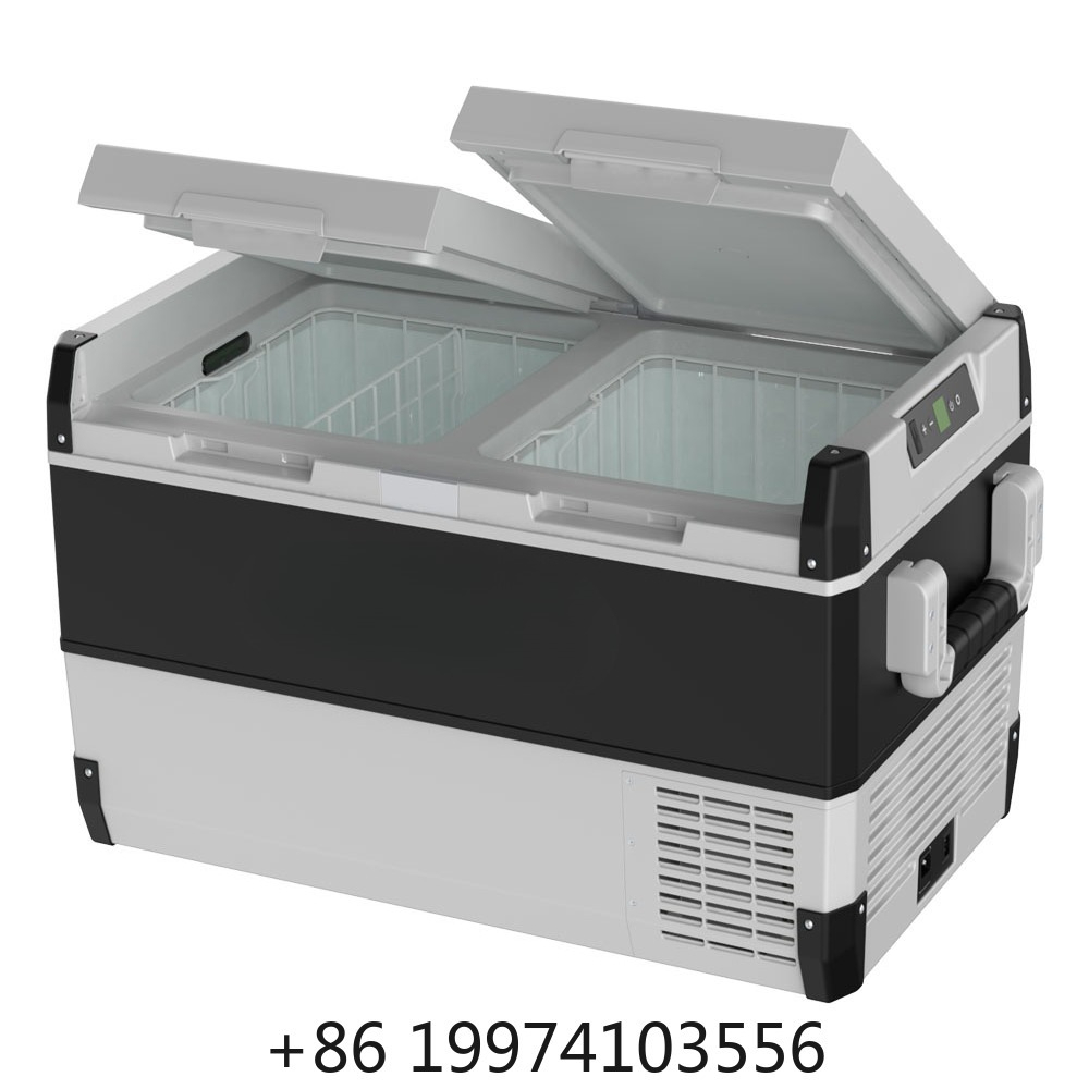 Woodworking Apps - 95L Dual-Zone-Kompressor-Kühlbox mit App-Steuerung, Kühlen und