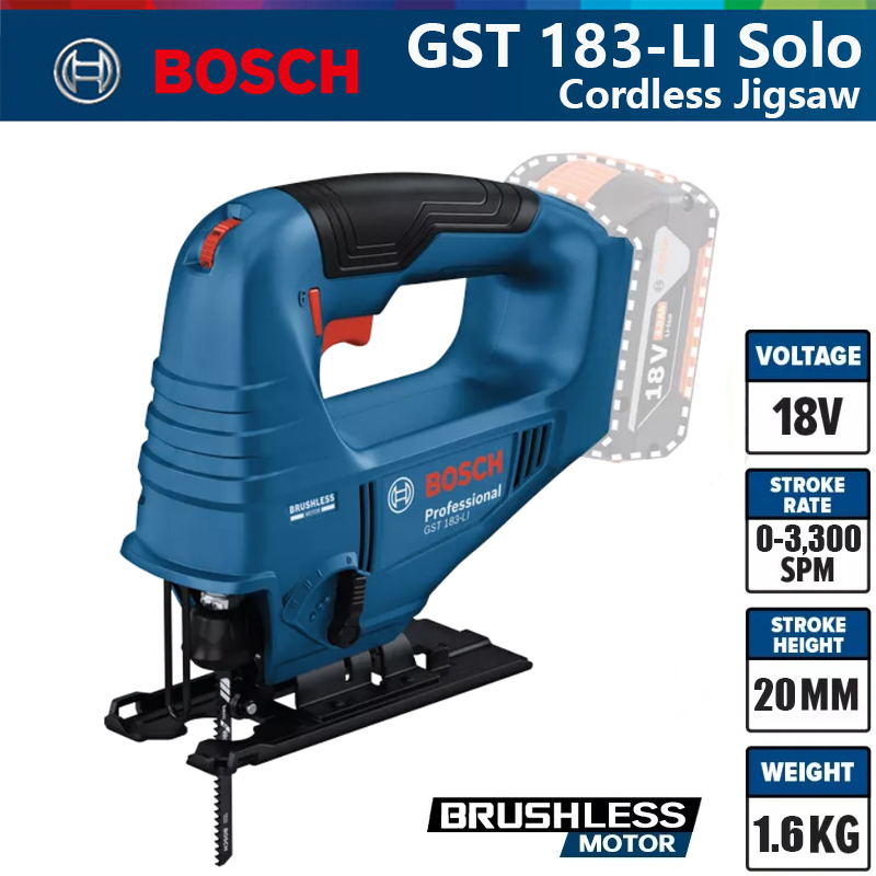 Woodworking Jig - Bosch GST 183-LI Professionelle elektrische Stichsäge,