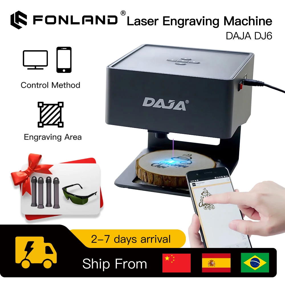 Woodworking Manufacturing - DAJA Lasergravierer CNC DIY DJ6 Lasergravurmaschine