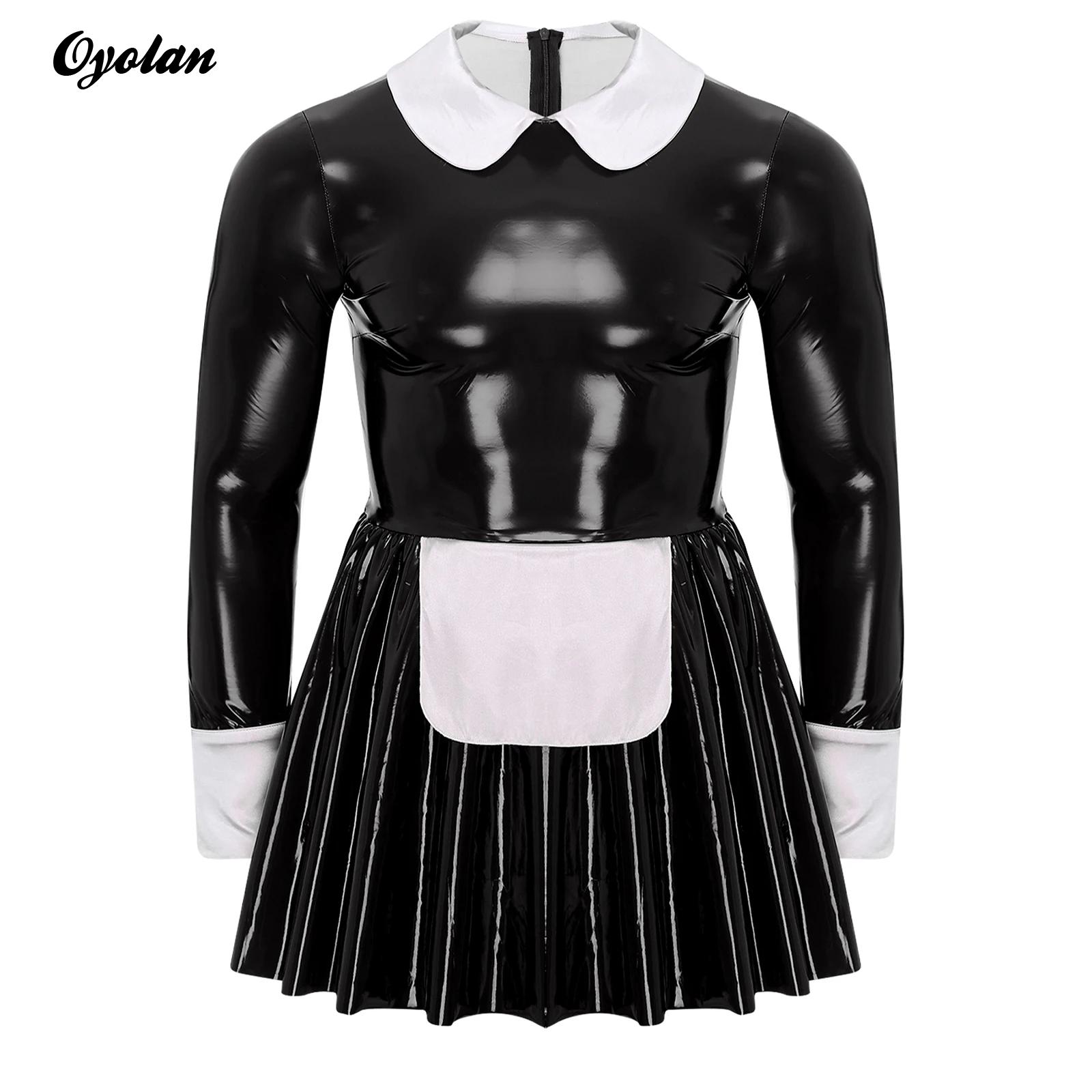 Woodworking Apron - Herren Sissy French Maid Cosplay Kostüm