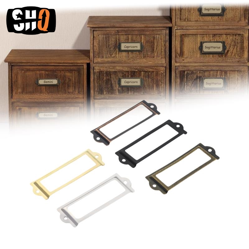 Woodworking Names - 10 stücke/4 stücke Antike Messing Goldene