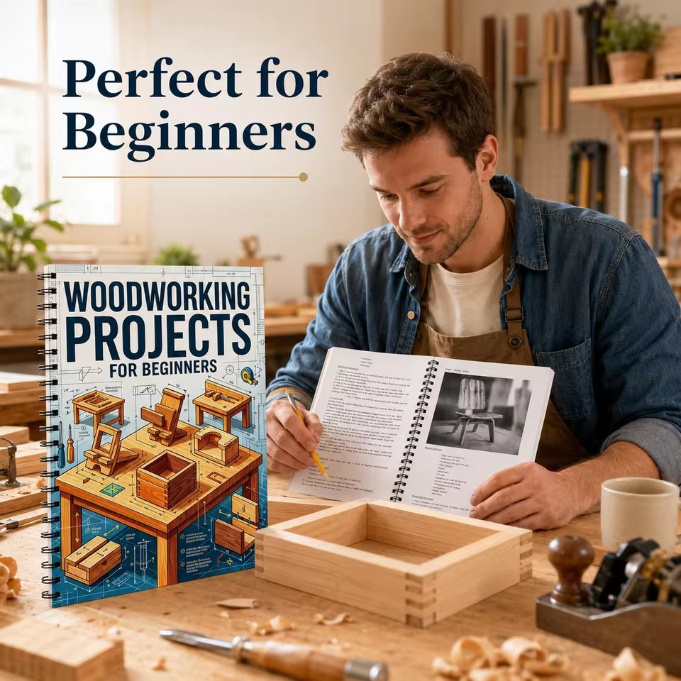 Woodworking Ideas For Beginners - Einfache Holzbearbeitungspläne für Anfänger: Leitfaden für