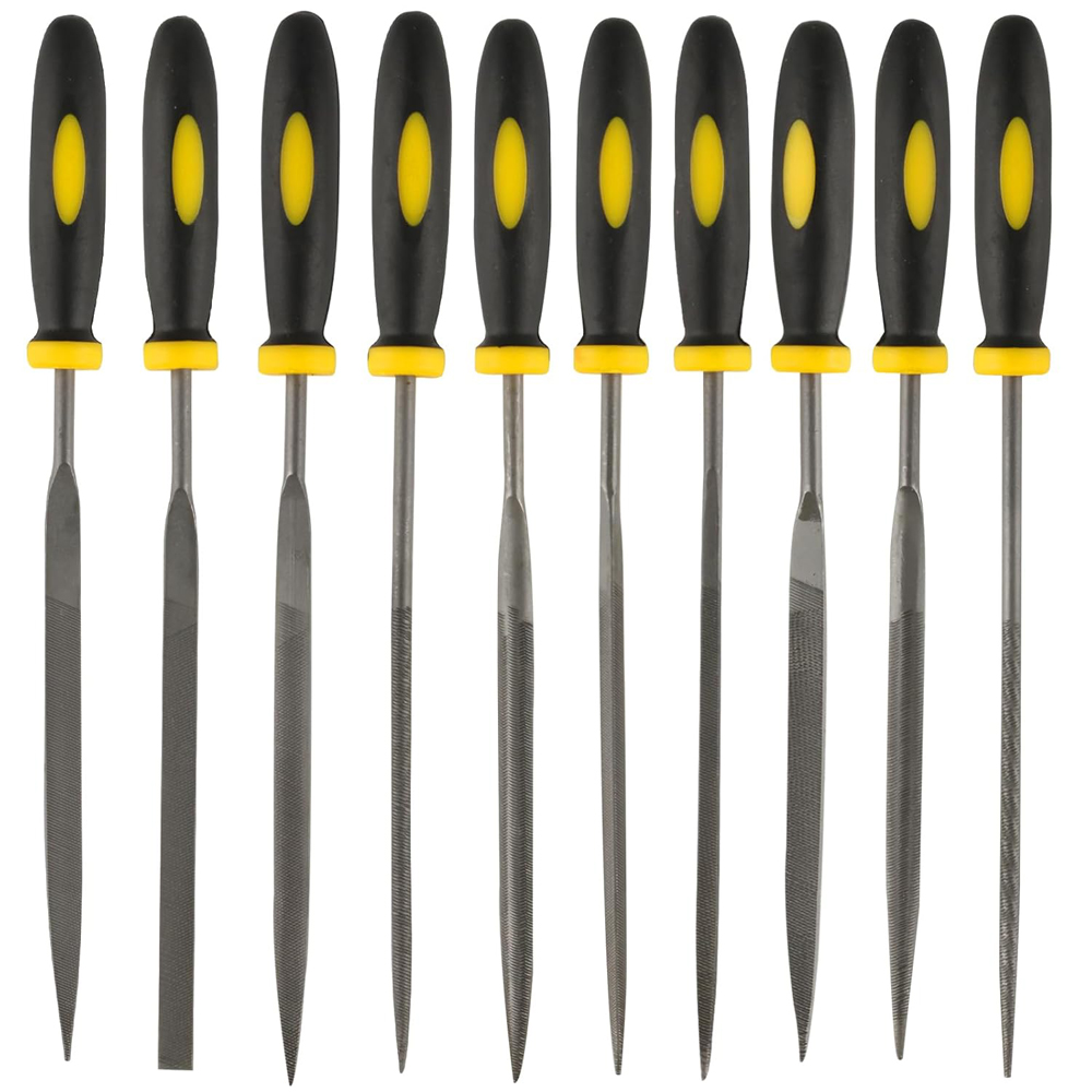 Woodworking Rasps And Files - Mini-Nadelfeilen-Set aus Metall, 5/10 Stück, kleines