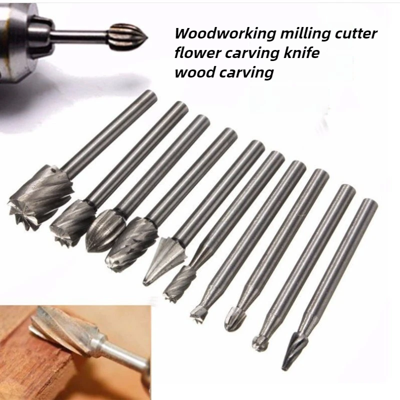 Woodworking Rasps And Files - Holzfräser-Werkzeug, Schnitzraspen, Rotationsfeilen, Fräsersatz für Dremel,