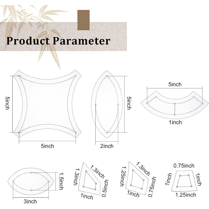 7 Formen Doppel Ehering Acryl  – Woodworking Templates Bewertung und Preis