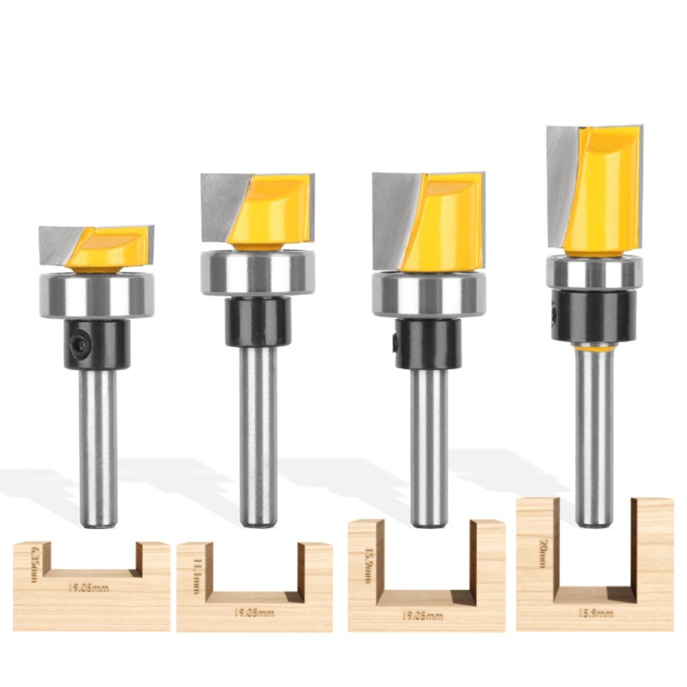 1/4-Zoll Schaftfräser mit Lage – Woodworking Templates Bewertung und Preis