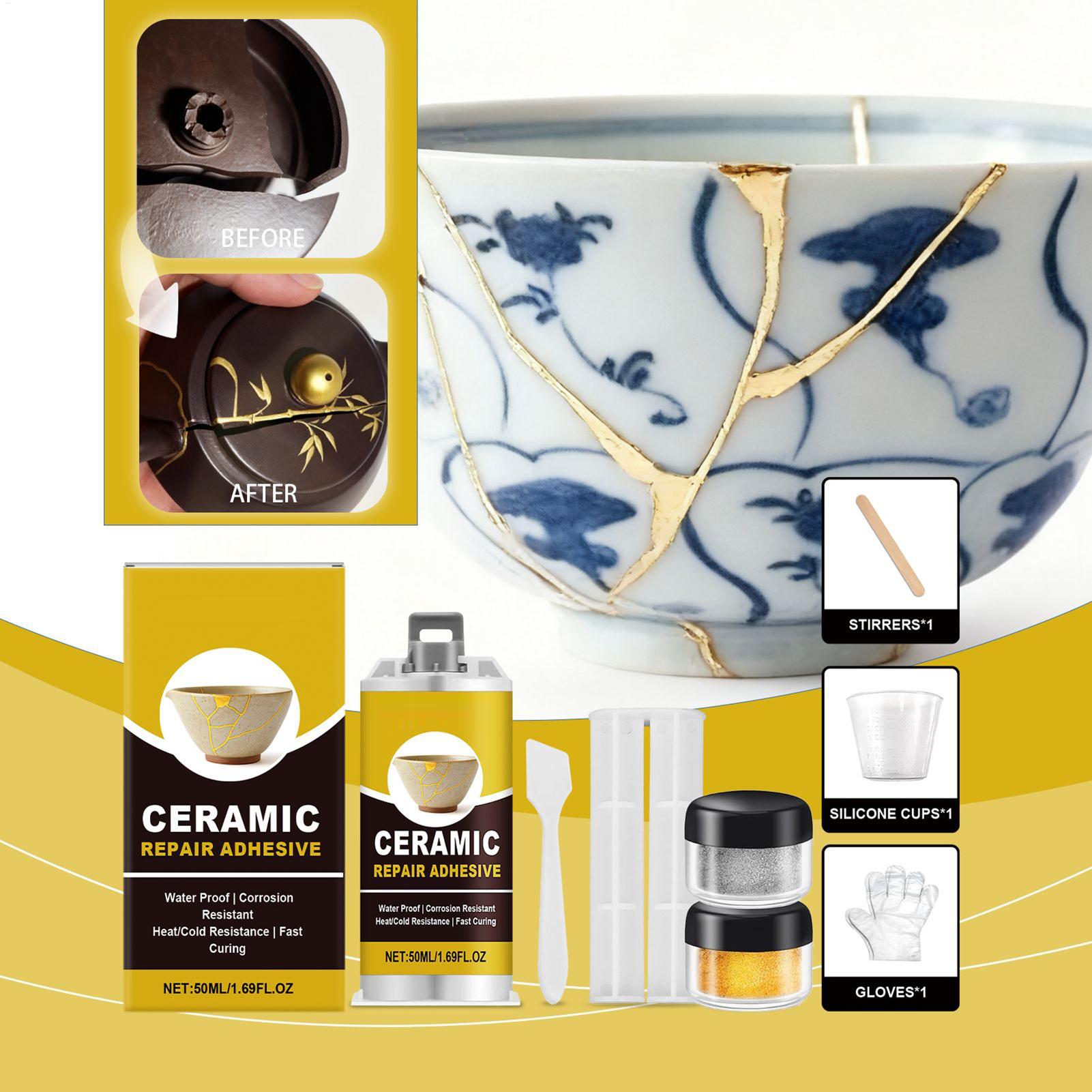 Japanisches Kintsugi-Keramik-R – Woodworking In Japanese Bewertung und Preis