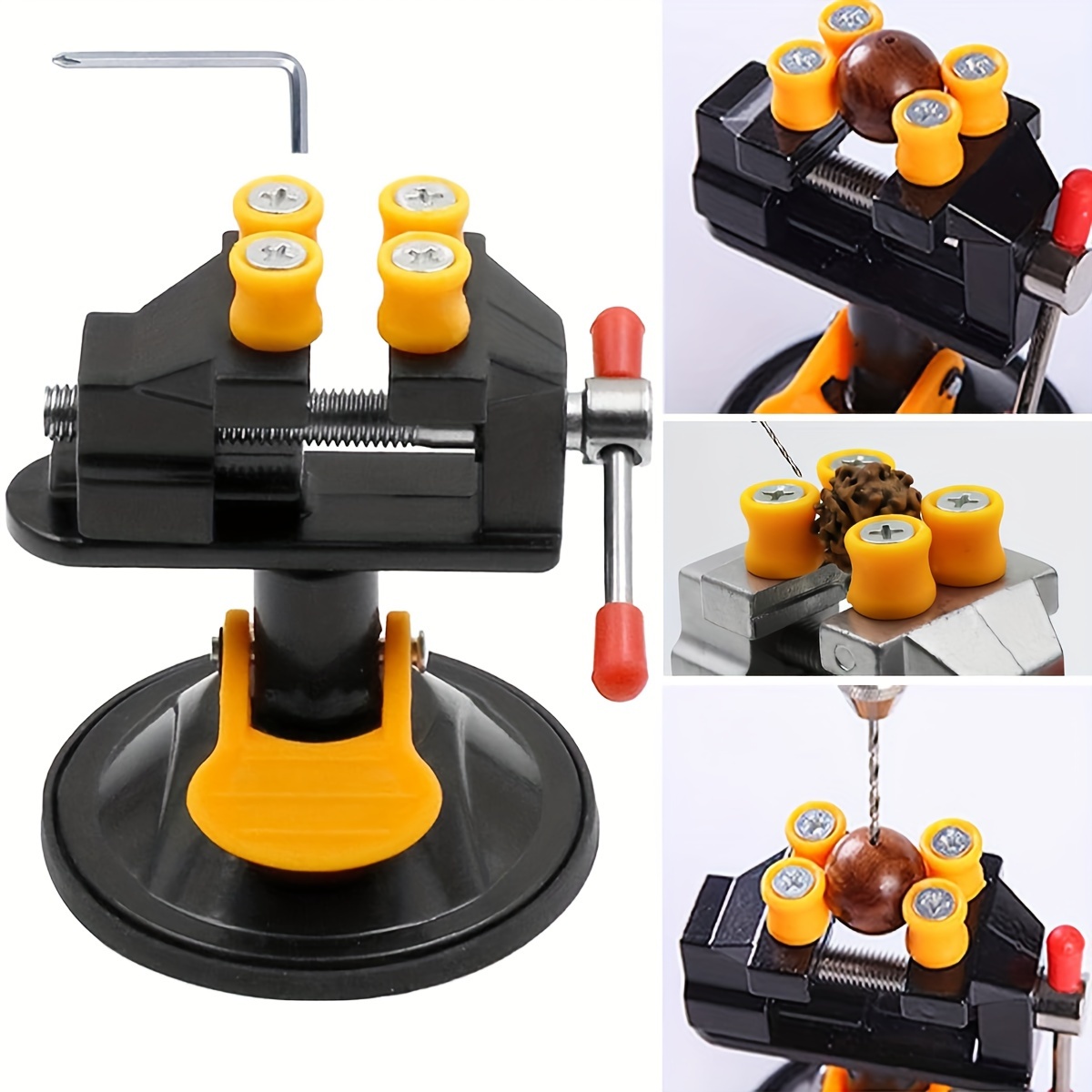 360 °   Drehbarer Saugnapf-Min – Woodworking Front Vise Bewertung und Preis