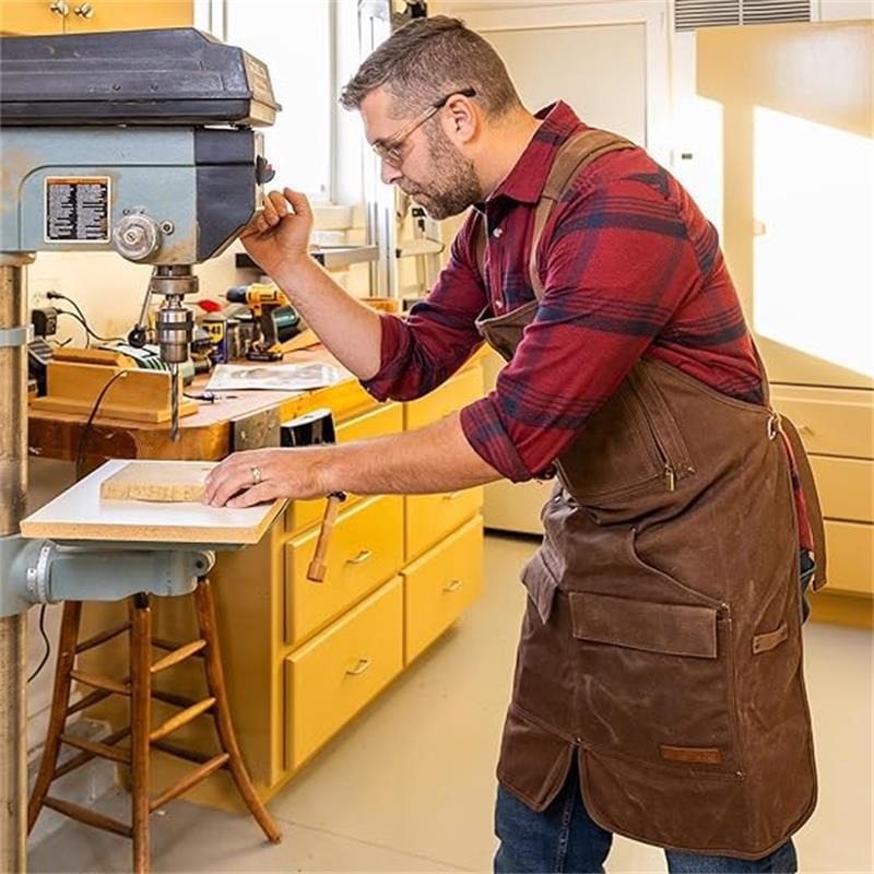 Wachsbeschichtete, extra dicke – Woodworking Apron Bewertung und Preis