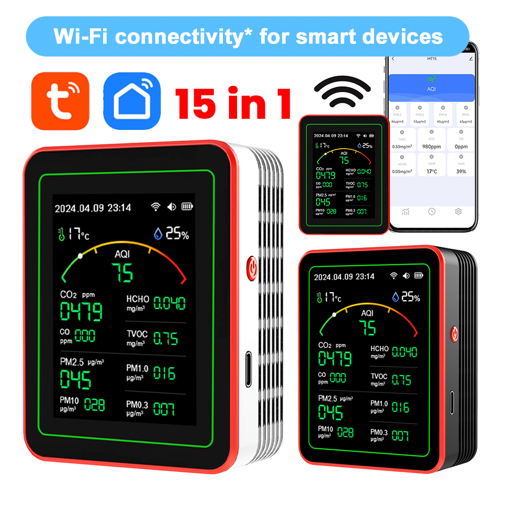 Tuya WiFi 15-in-1 Haushalts-CO – Woodworking Apps Bewertung und Preis