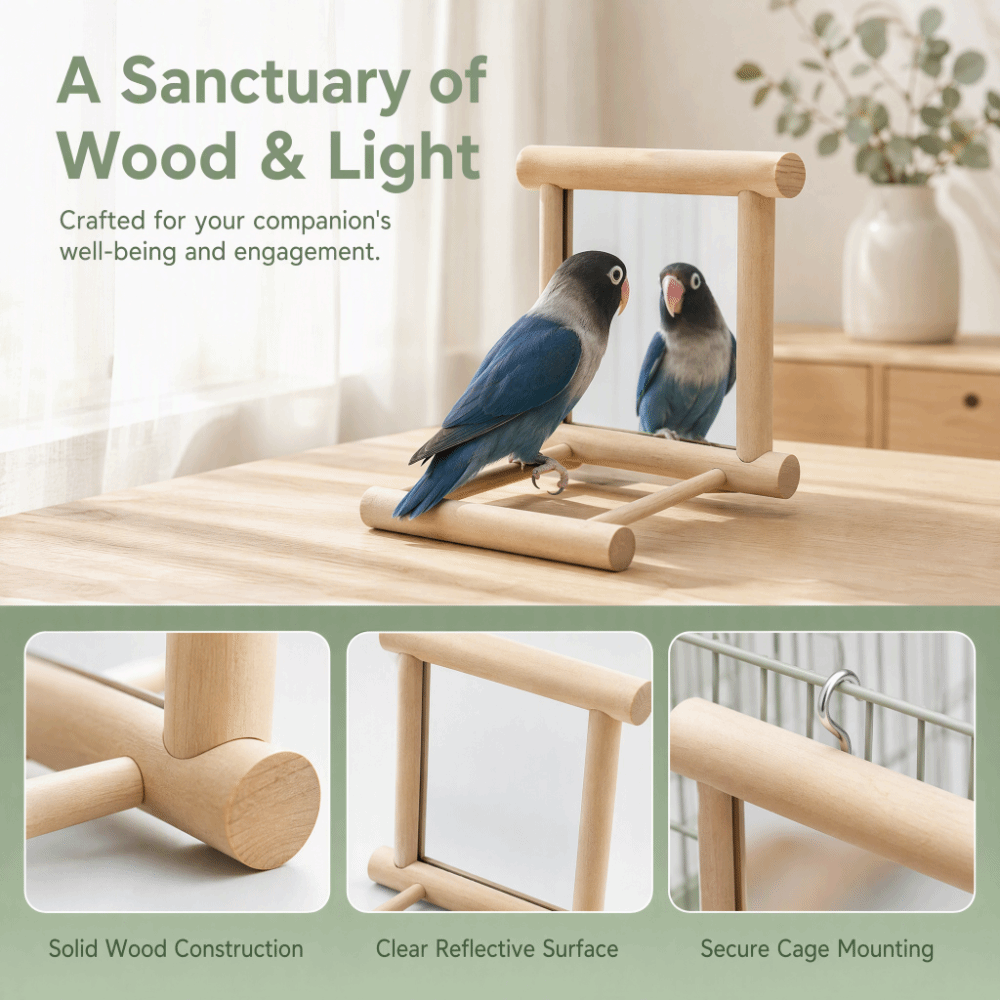 Holz-Vogelkäfig mit Sitzstange – Woodworking Zone Bewertung und Preis