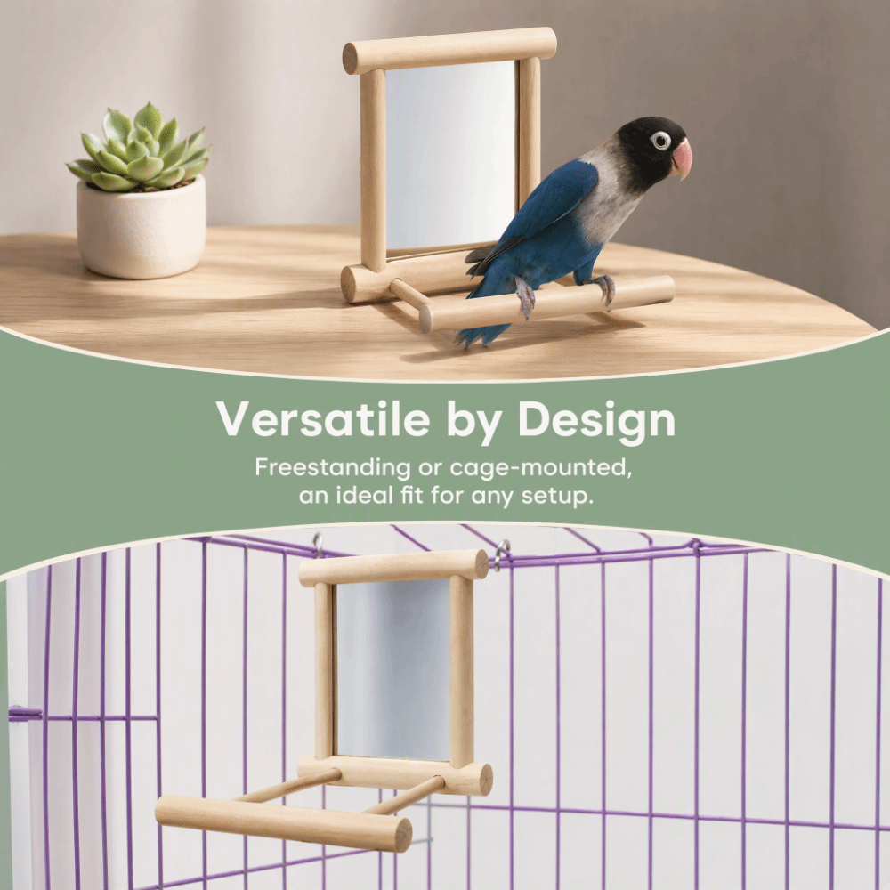 Holz-Vogelkäfig mit Sitzstange – Woodworking Zone Bewertung und Preis