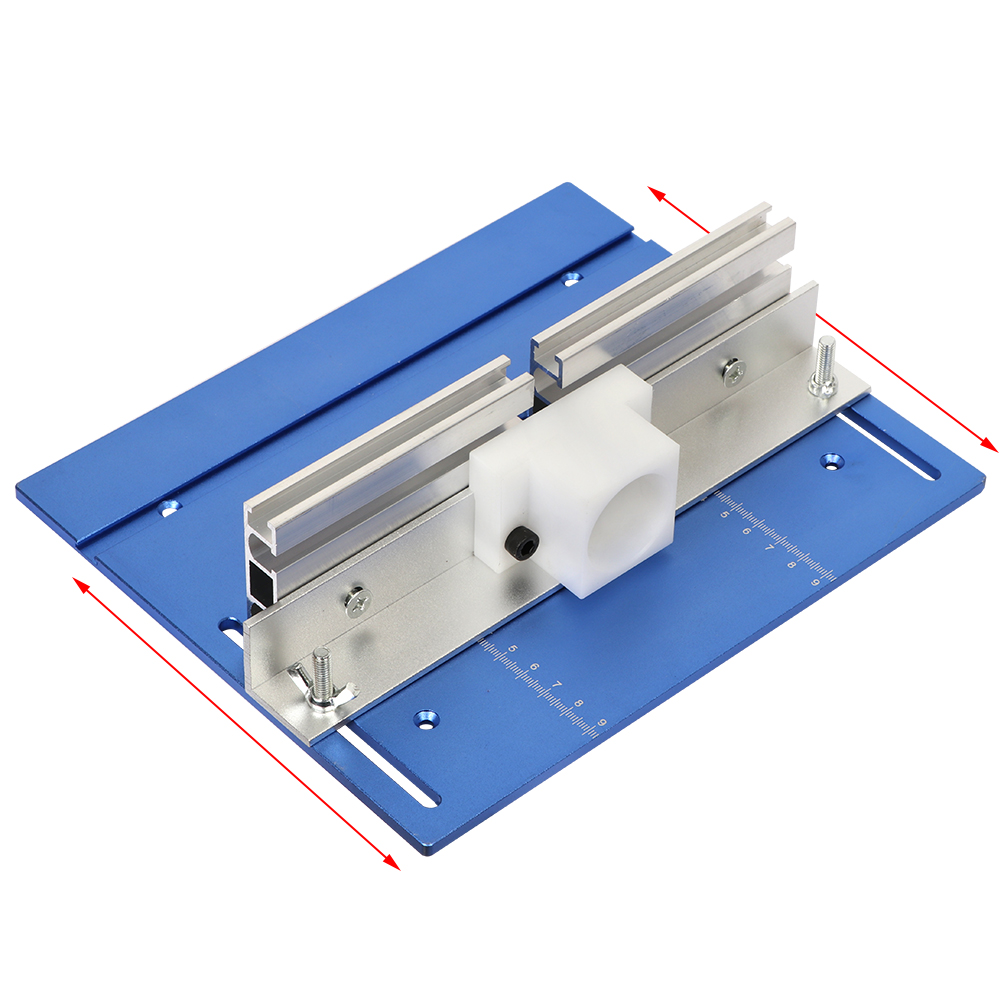 Aluminium-Frästisch-Einsatzpla – Woodworking Manufacturing Bewertung und Preis