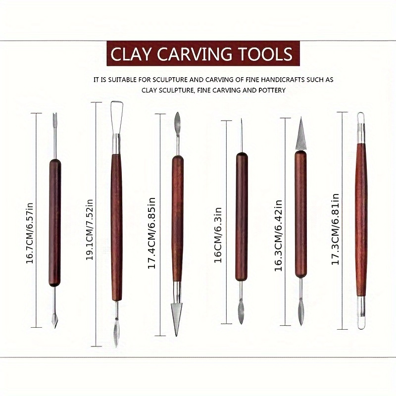 6PCS Sculpting Werkzeug Kerami – Wood Chisel Set Bewertung und Preis