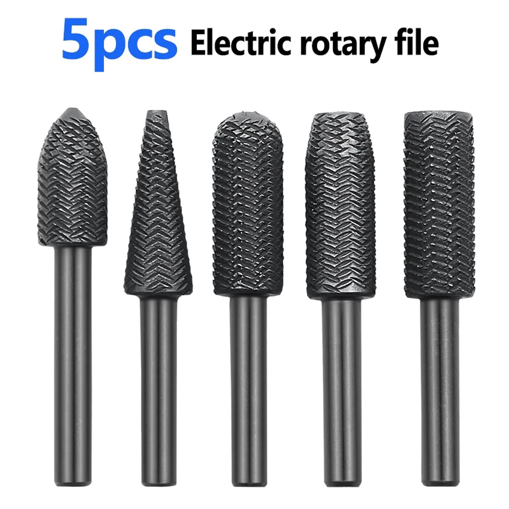 5-teiliges Doppelschnitt-Rotat – Woodworking Rasps And Files Bewertung und Preis
