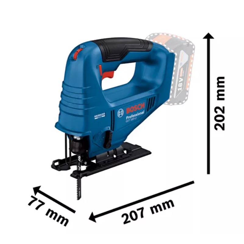 Bosch GST 183-LI Professionell – Woodworking Jig Bewertung und Preis