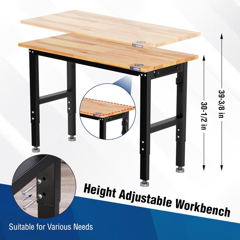 Garagenwerkbank, 48 x 22 verst – Workbench Woodworking Bewertung und Preis