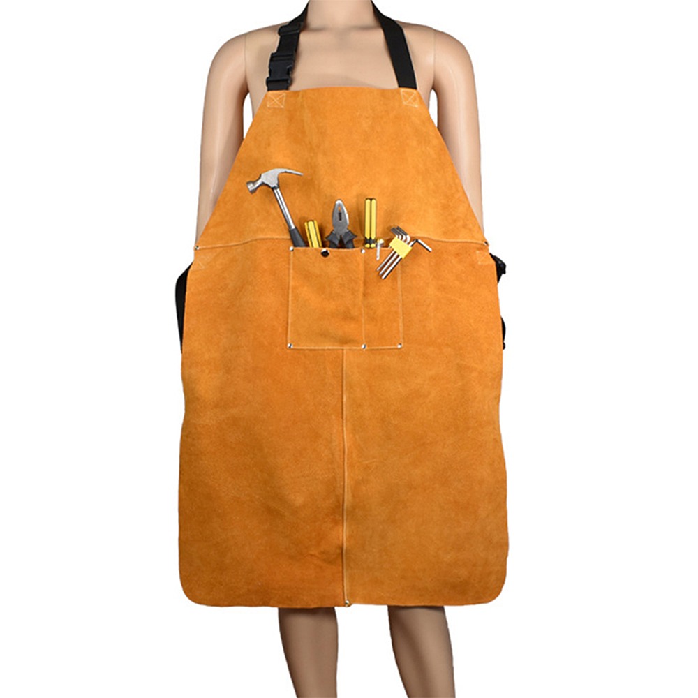 Orange Dicke Rindsleder-Schwei – Woodworking Apron Bewertung und Preis