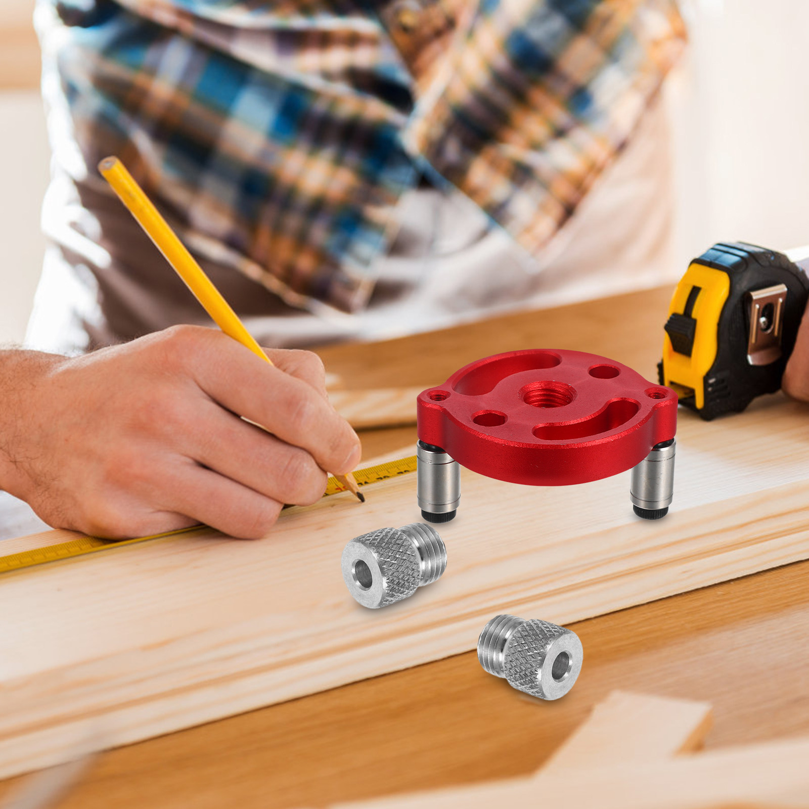 1 Set Holzbearbeitungs-Bohrvor – Woodworking Jig Bewertung und Preis