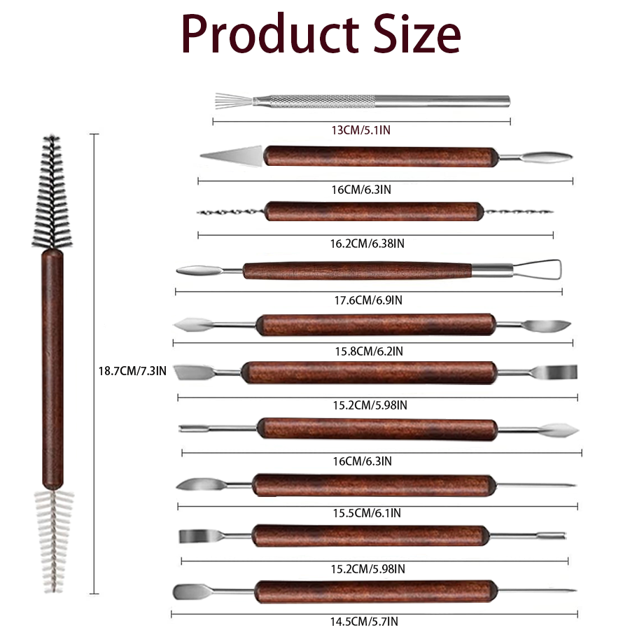 25/40 Stück Keramik- und Tonfo – Wood Chisel Set Bewertung und Preis