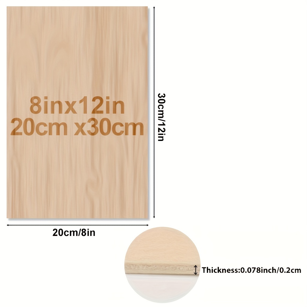4/8 Stück Holz für Bastelarbei – Woodworking Zone Bewertung und Preis
