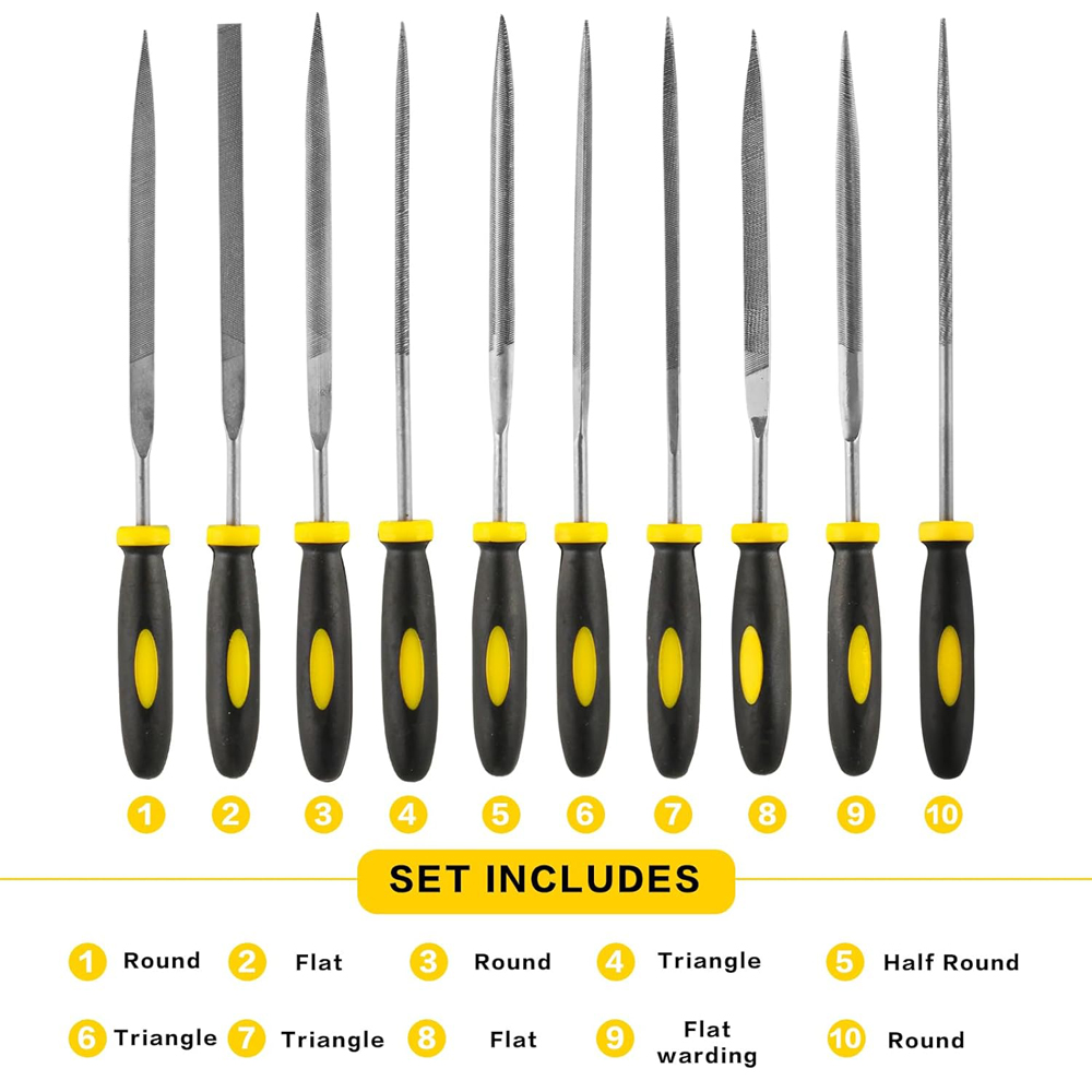 Mini-Nadelfeilen-Set aus Metal – Woodworking Rasps And Files Bewertung und Preis