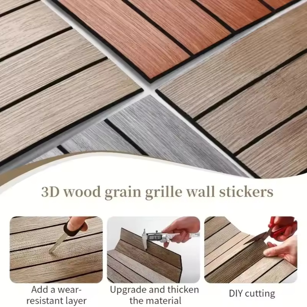 10 Stück Holzmaserung-Wandpane – Woodworking Zone Bewertung und Preis