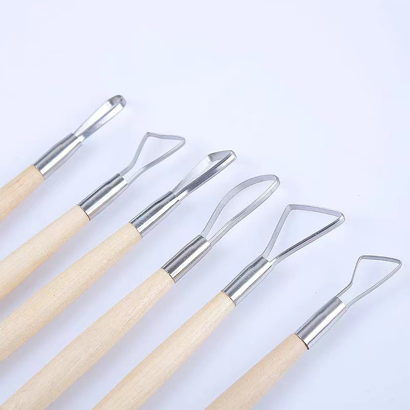 6PCS holzgriff wachs keramik t – Wood Chisel Set Bewertung und Preis